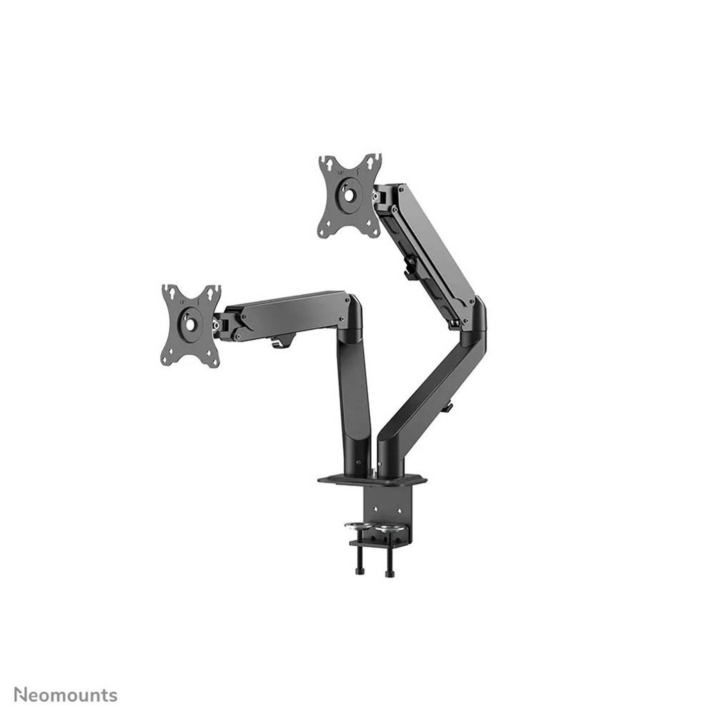 Neomounts Monitor-Halterung schwarz für 2 Monitore, Tischklemme | DS70-700BL2