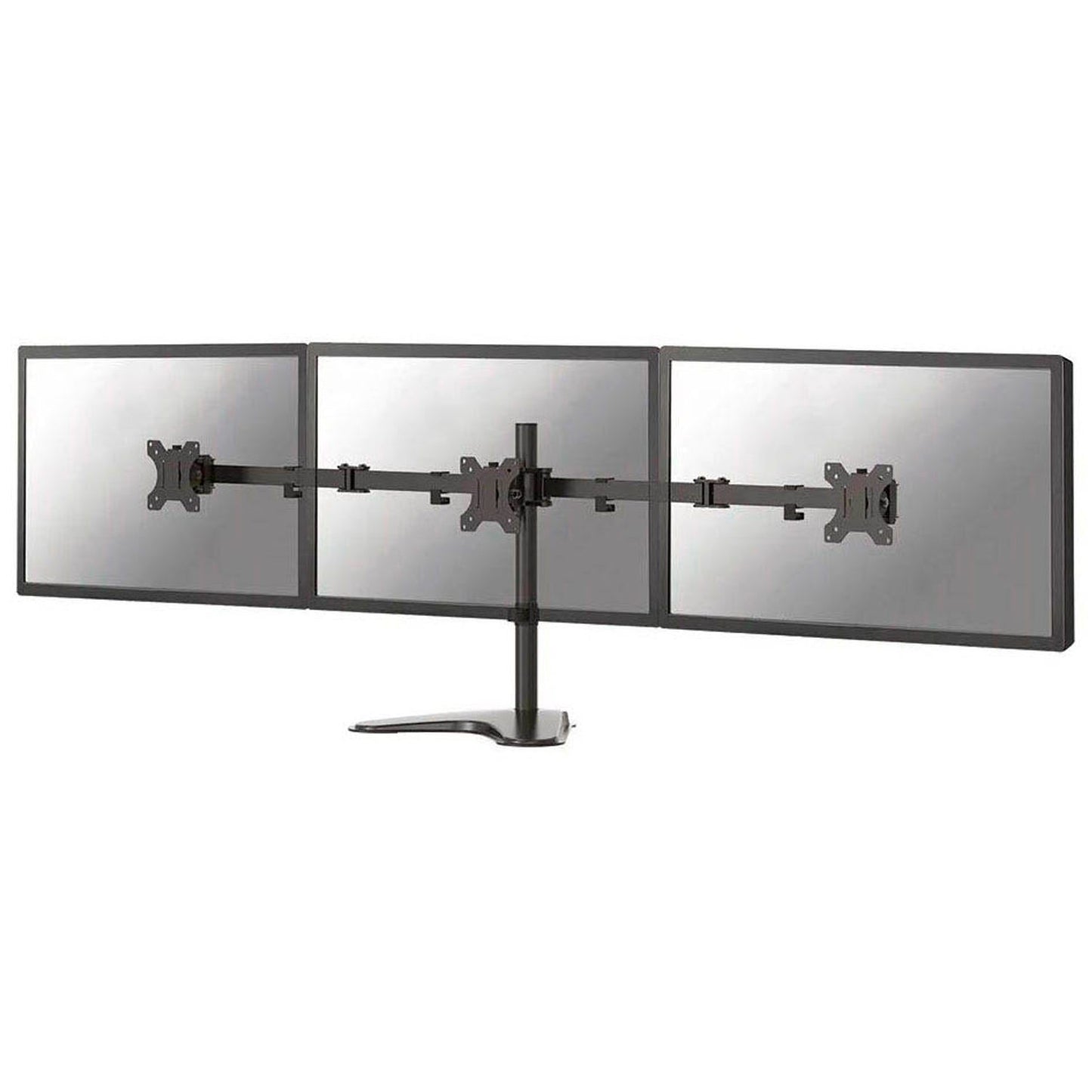 Neomounts Monitor-Halterung schwarz für 3 Monitore, Tischständer | FPMA-D550DD3BLACK