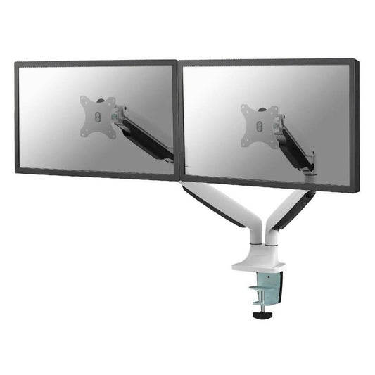 Neomounts Monitor-Halterung NM-D750 weiß für 2 Monitore, Tischklemme, Tischbohrung | NM-D750DWHITE