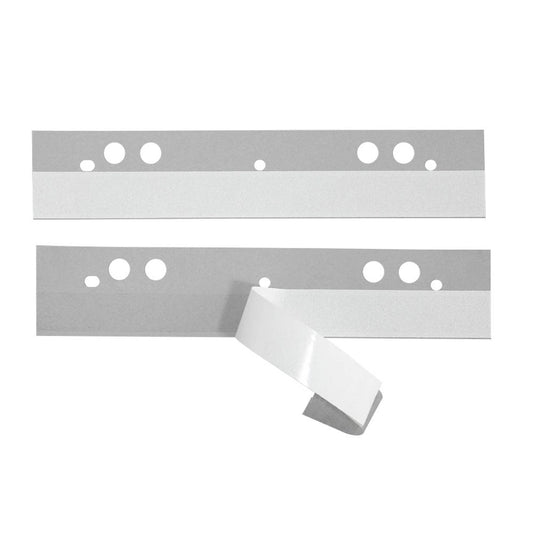 Probeco Heftstreifen, selbstklebend transparent Kunststoff | 8802-50 | 1 Pack = 50 St.