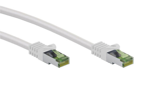 goobay RJ-45 Netzwerkkabel weiß bis zu 2.000 MHz, 1 St.