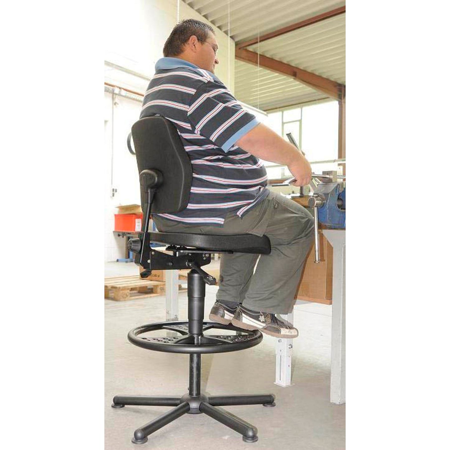 mey chair Arbeitsdrehstuhl W15-H-PU-FR3 schwarz | 1060