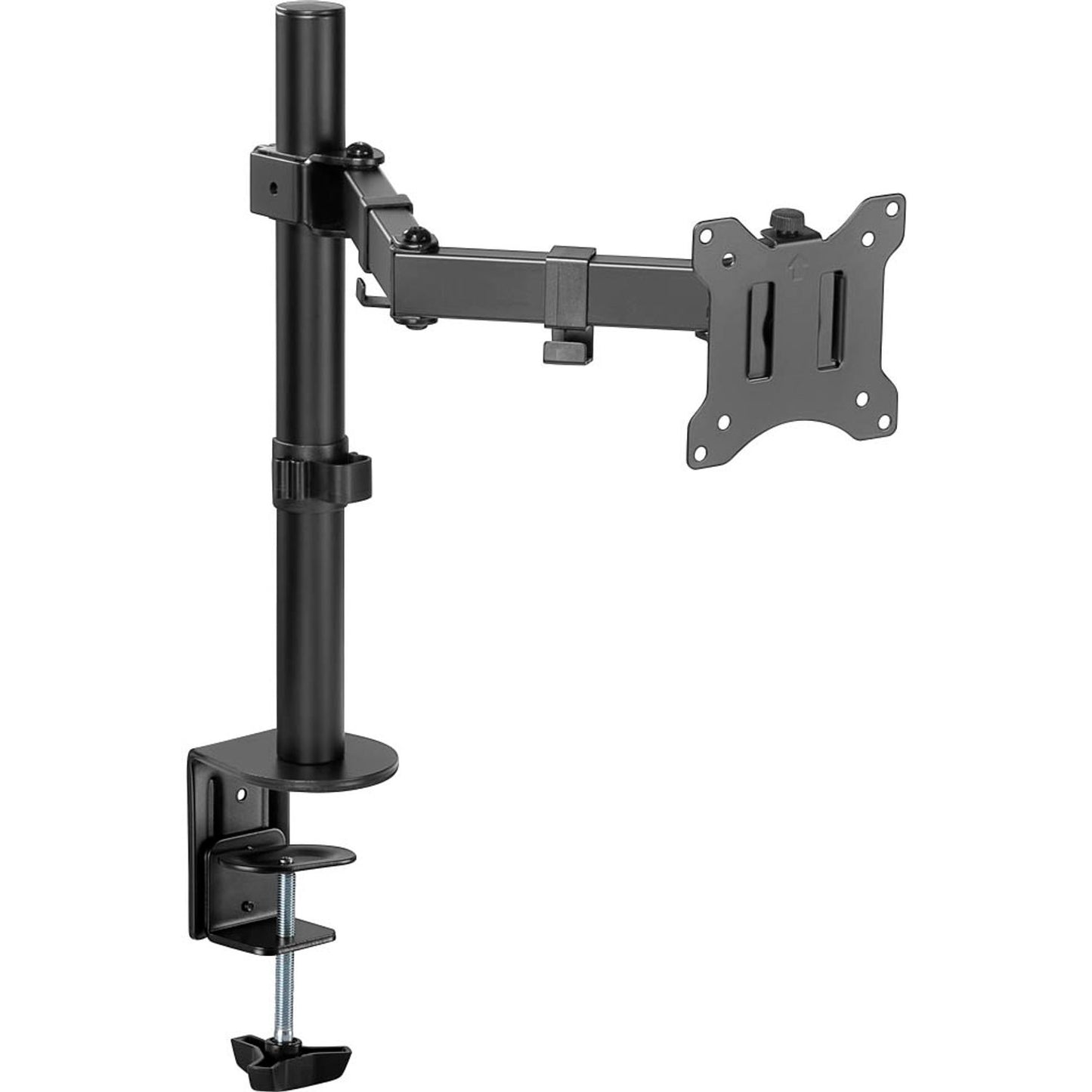 goobay Monitor-Halterung Single Flex schwarz für 1 Monitor, Tischklemme | 58528