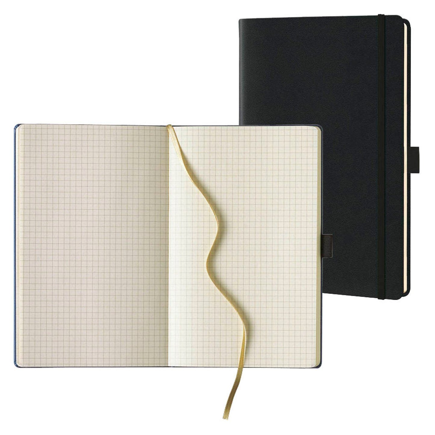 Lediberg Notizbuch kariert, Hardcover 240 Seiten