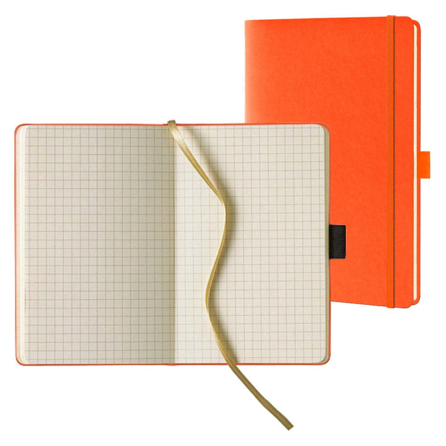 Lediberg Notizbuch kariert, Hardcover 240 Seiten