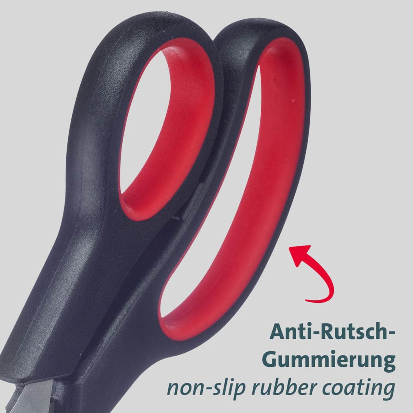 WESTMARK Papierschere schwarz-rot 25,0 cm | 13762270