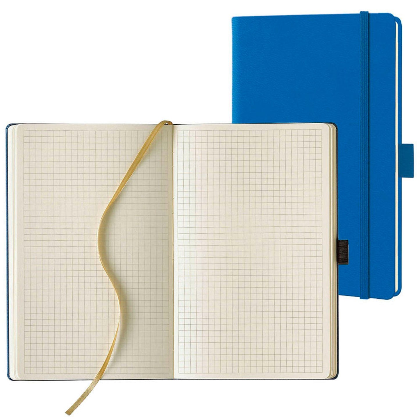 Lediberg Notizbuch kariert, Hardcover 240 Seiten