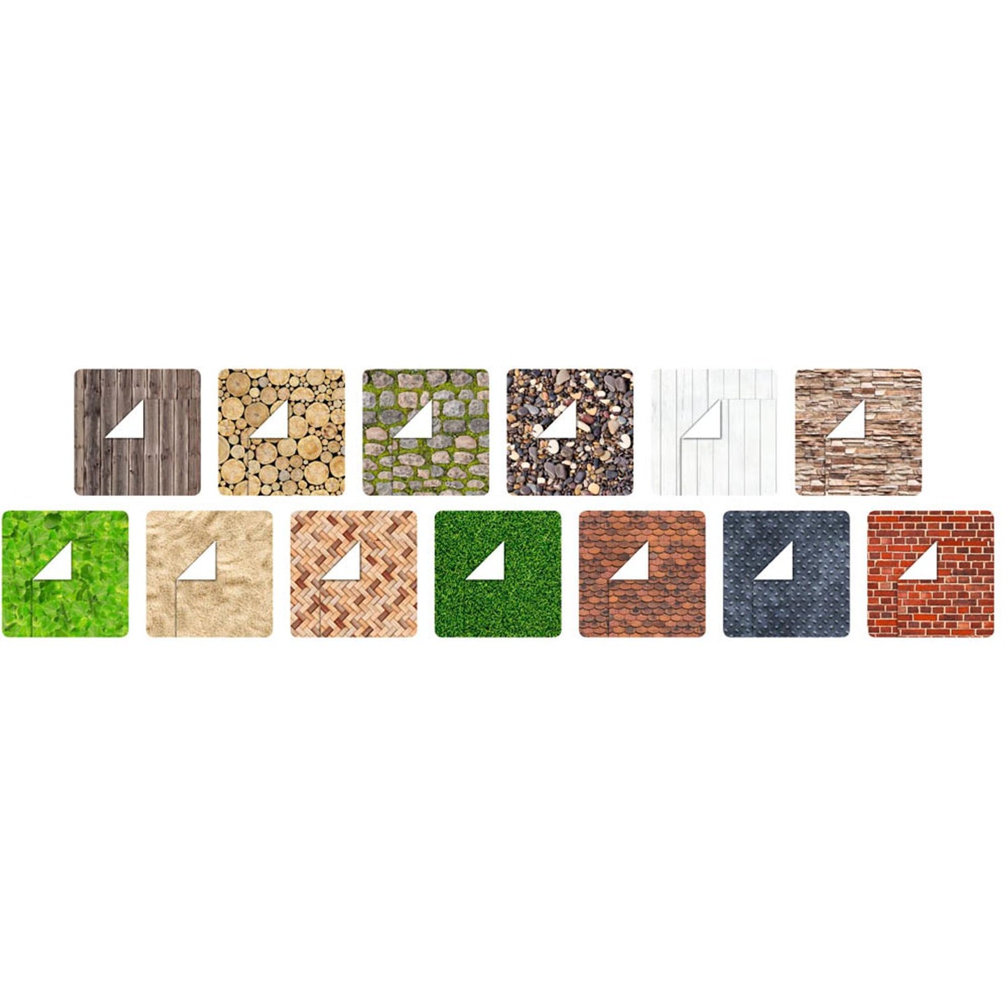 folia Motivblock Struktur farbsortiert 80/270 g/qm | 48149 | 1 Pack = 26 St.