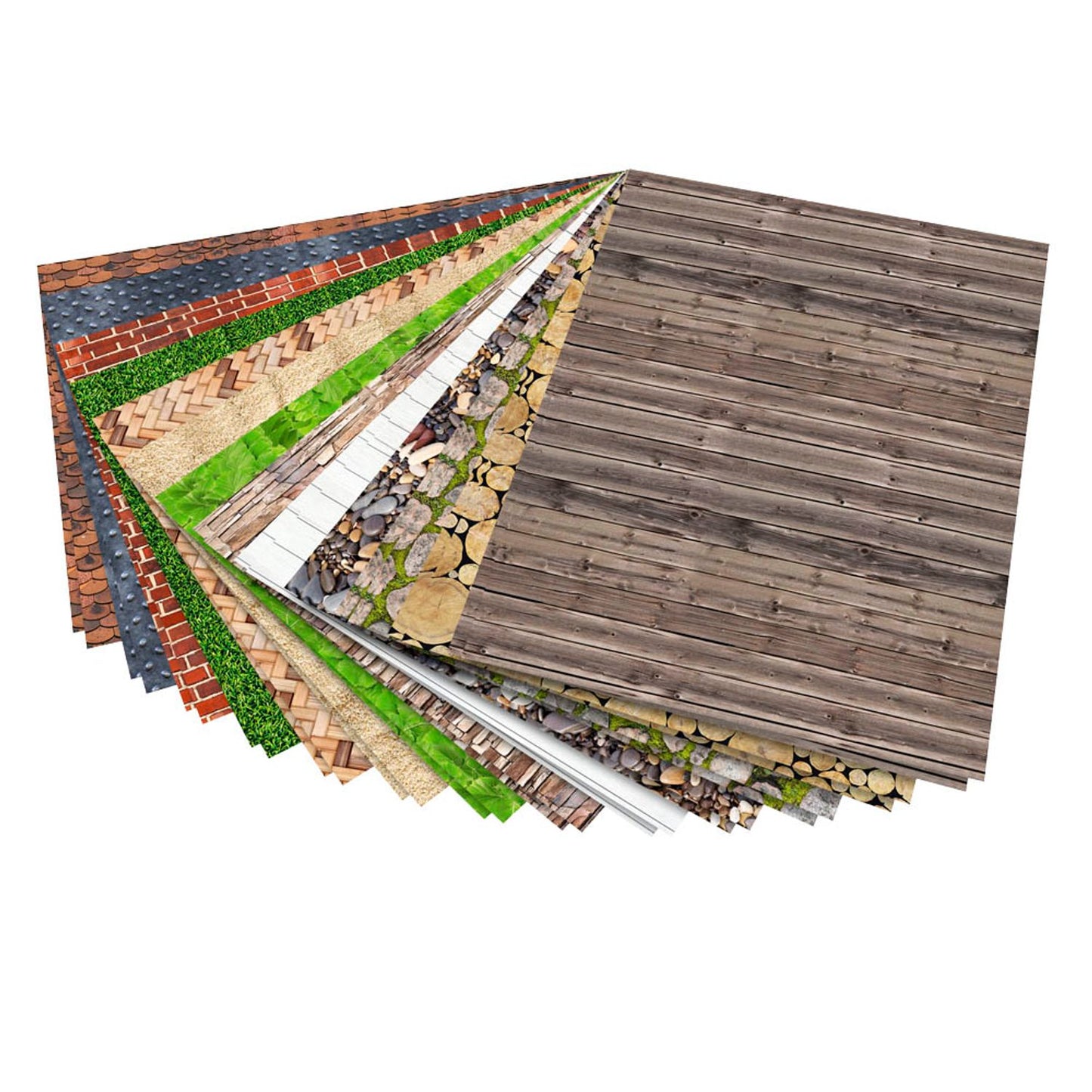 folia Motivblock Struktur farbsortiert 80/270 g/qm | 48149 | 1 Pack = 26 St.