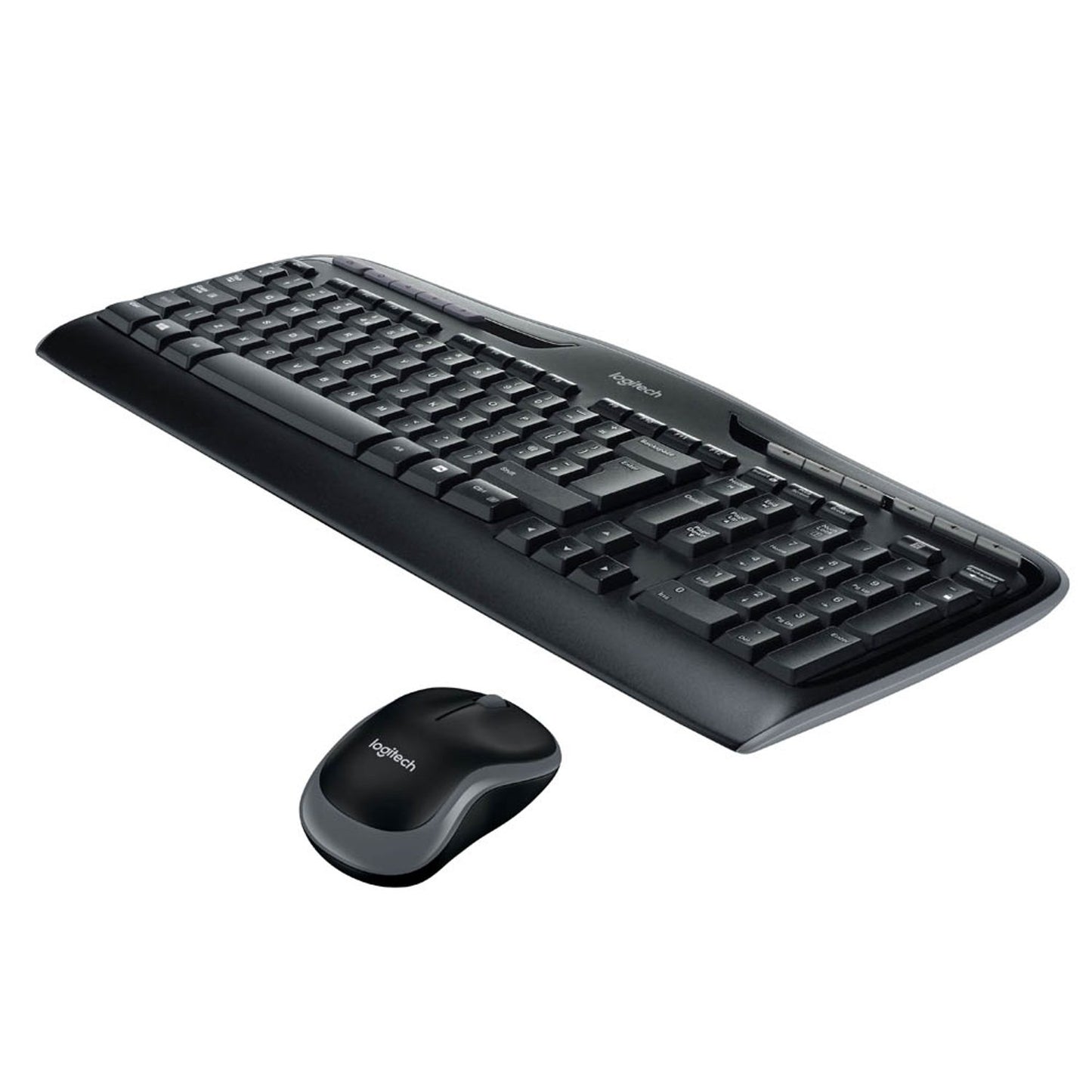 Logitech Wireless Combo MK330 Tastatur-Maus-Set kabellos schwarz, grau | 920-008533