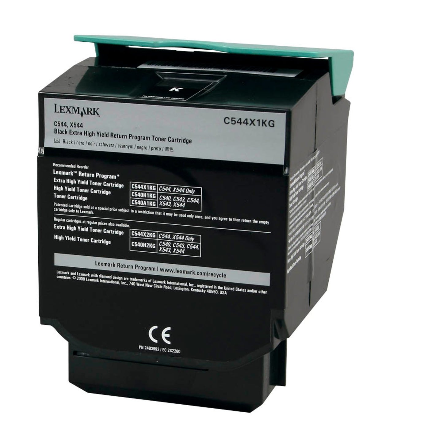 Lexmark schwarz Toner | C544X1KG