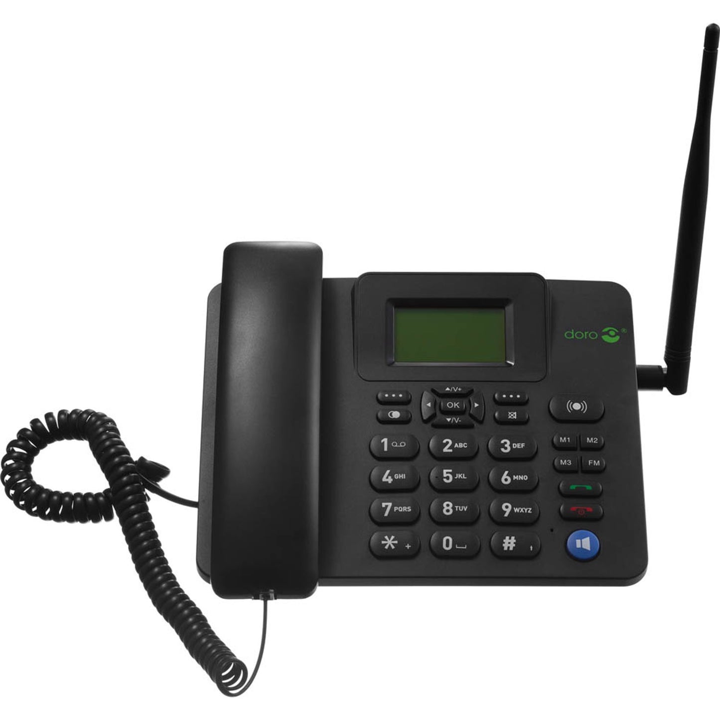 doro 4100H Schnurgebundenes Telefon schwarz | 380511