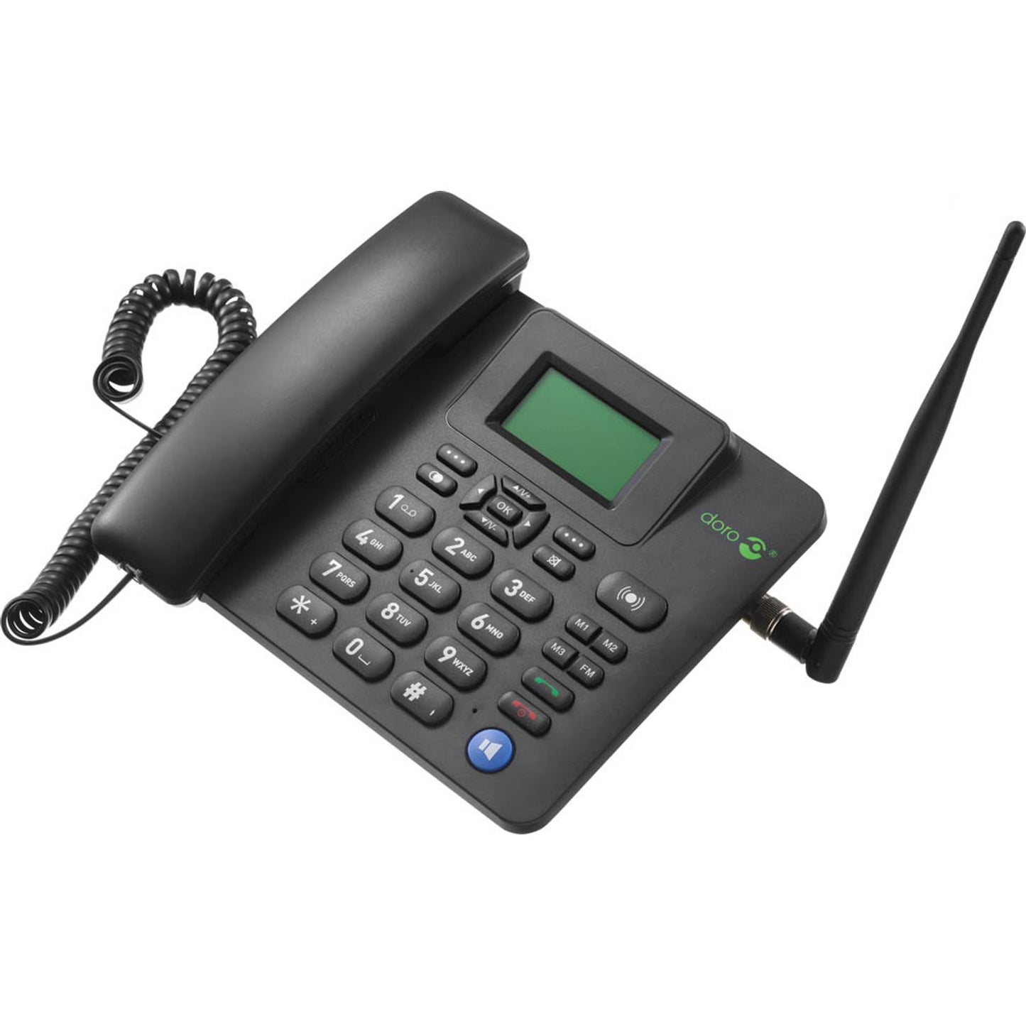 doro 4100H Schnurgebundenes Telefon schwarz | 380511