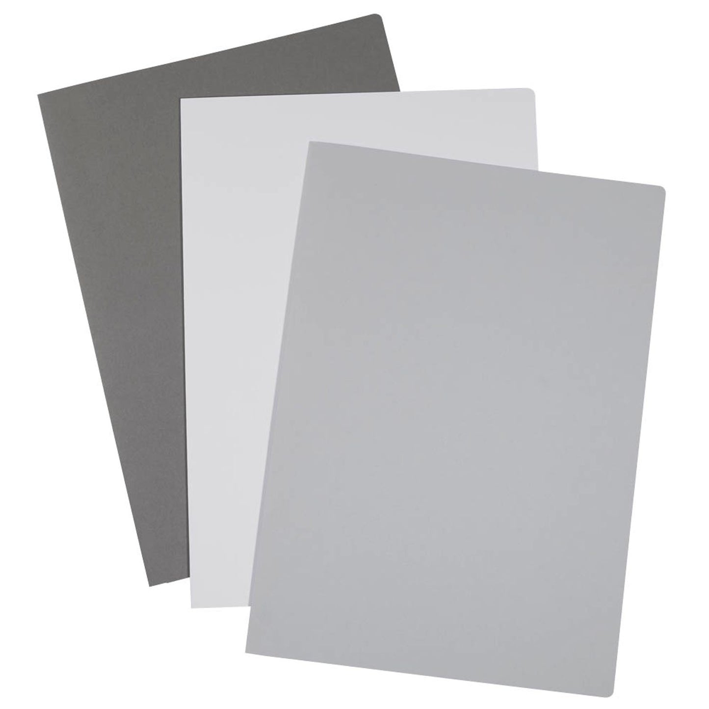 VELOFLEX Angebotsmappe Grey Elegance DIN A4 farbsortiert | 4441781 | 1 Pack = 3 St.