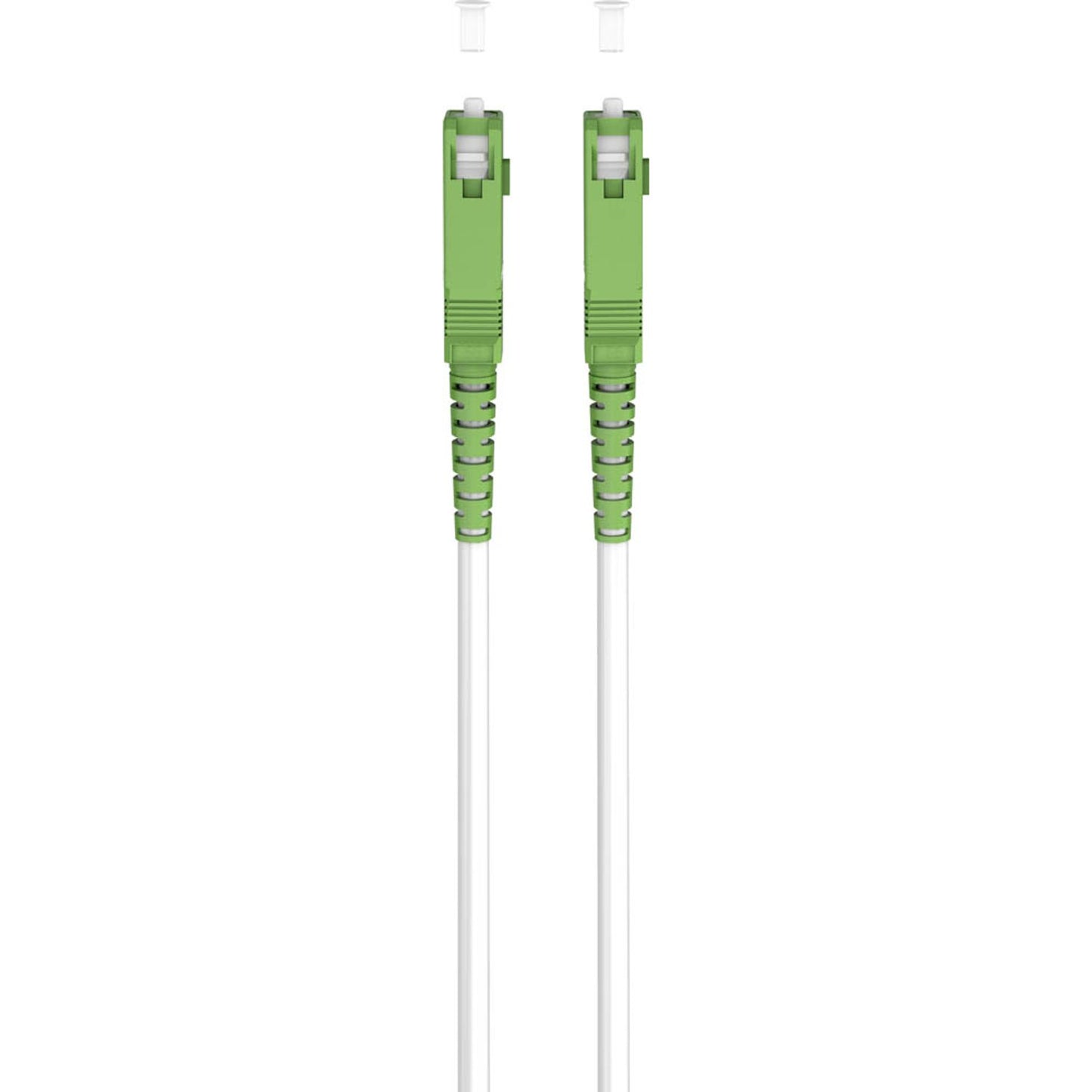 goobay SC-APC Glasfaserkabel 2,0 m weiß | 59595