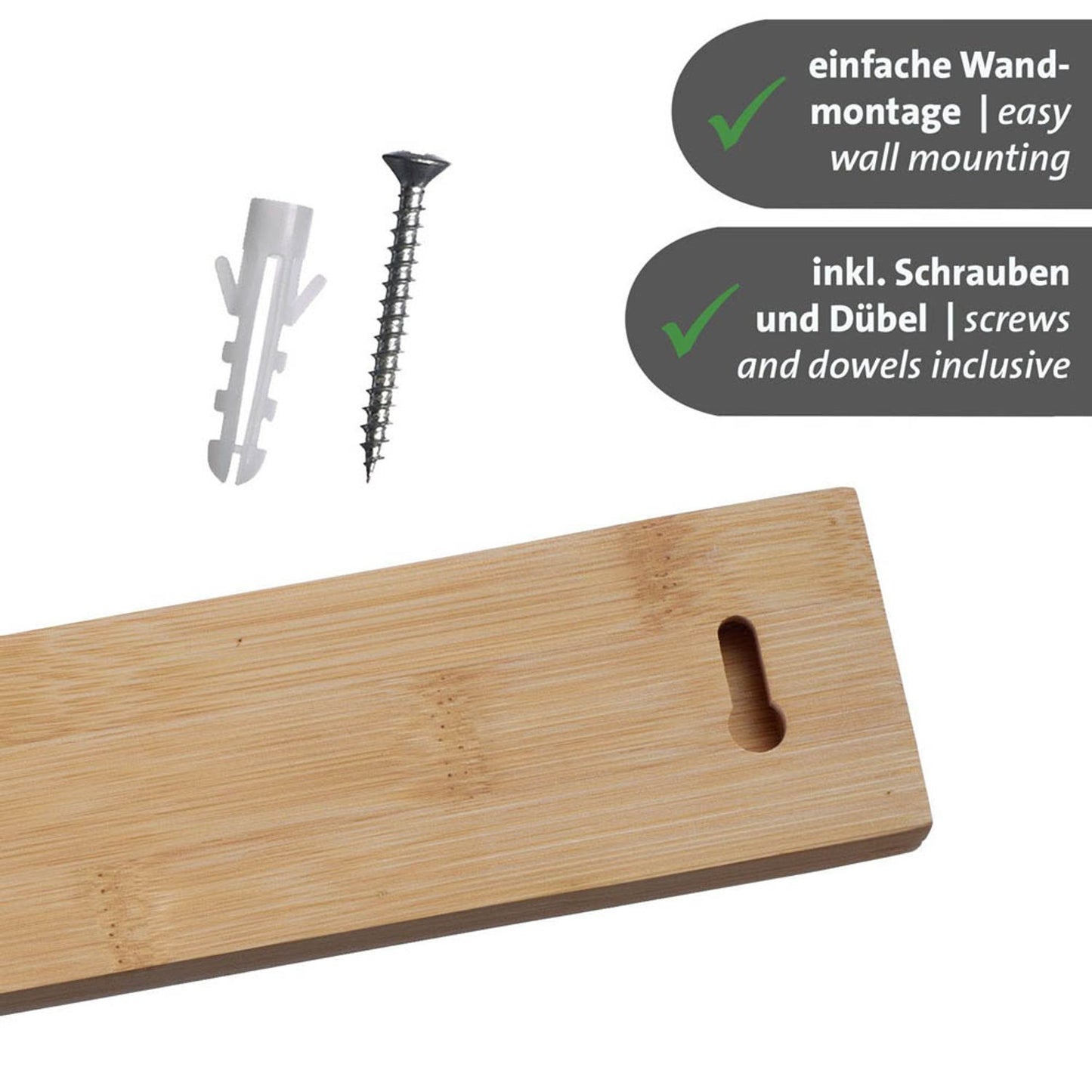WESTMARK Nature Magnetleiste braun 6,0 x 40,0 cm | 14452260