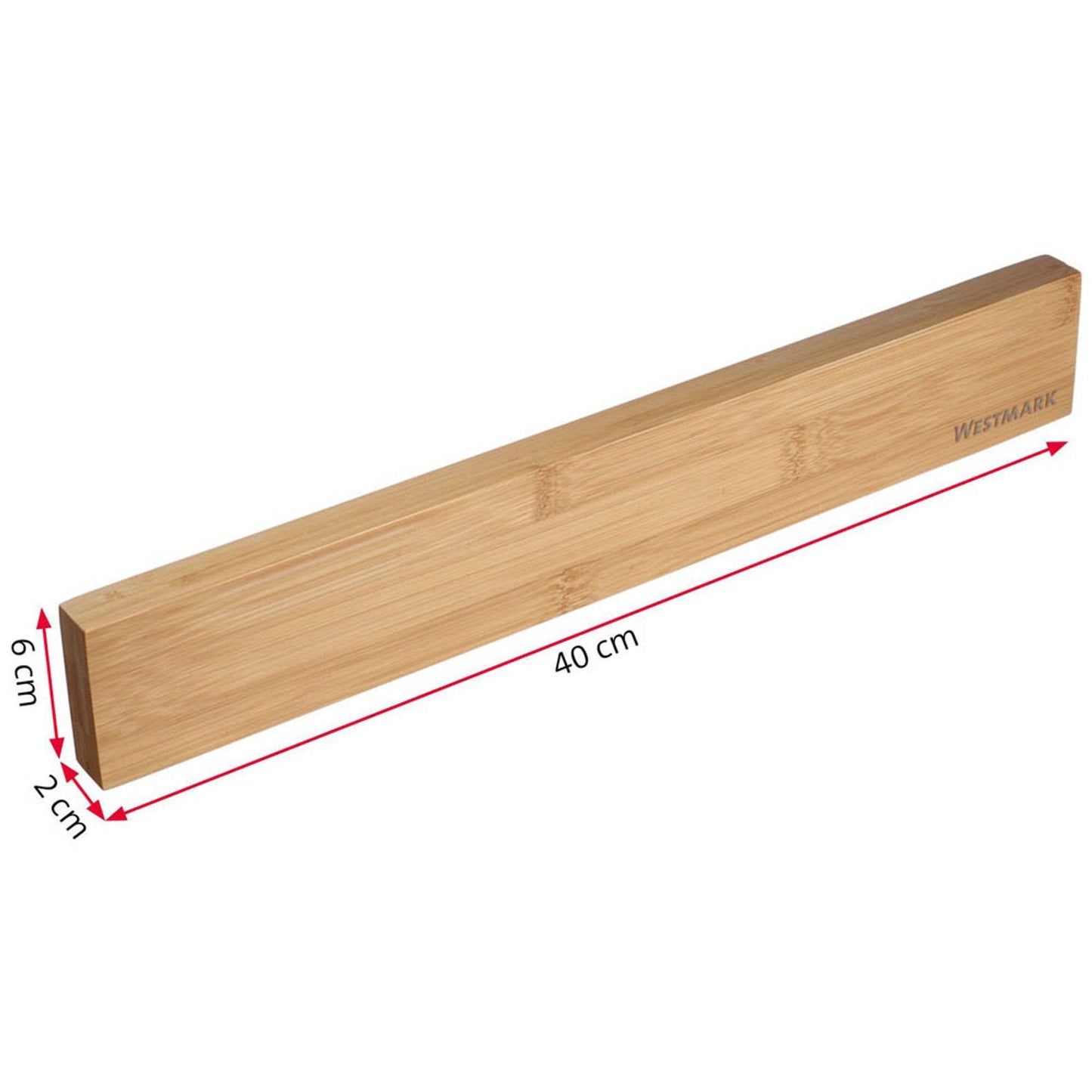 WESTMARK Nature Magnetleiste braun 6,0 x 40,0 cm | 14452260