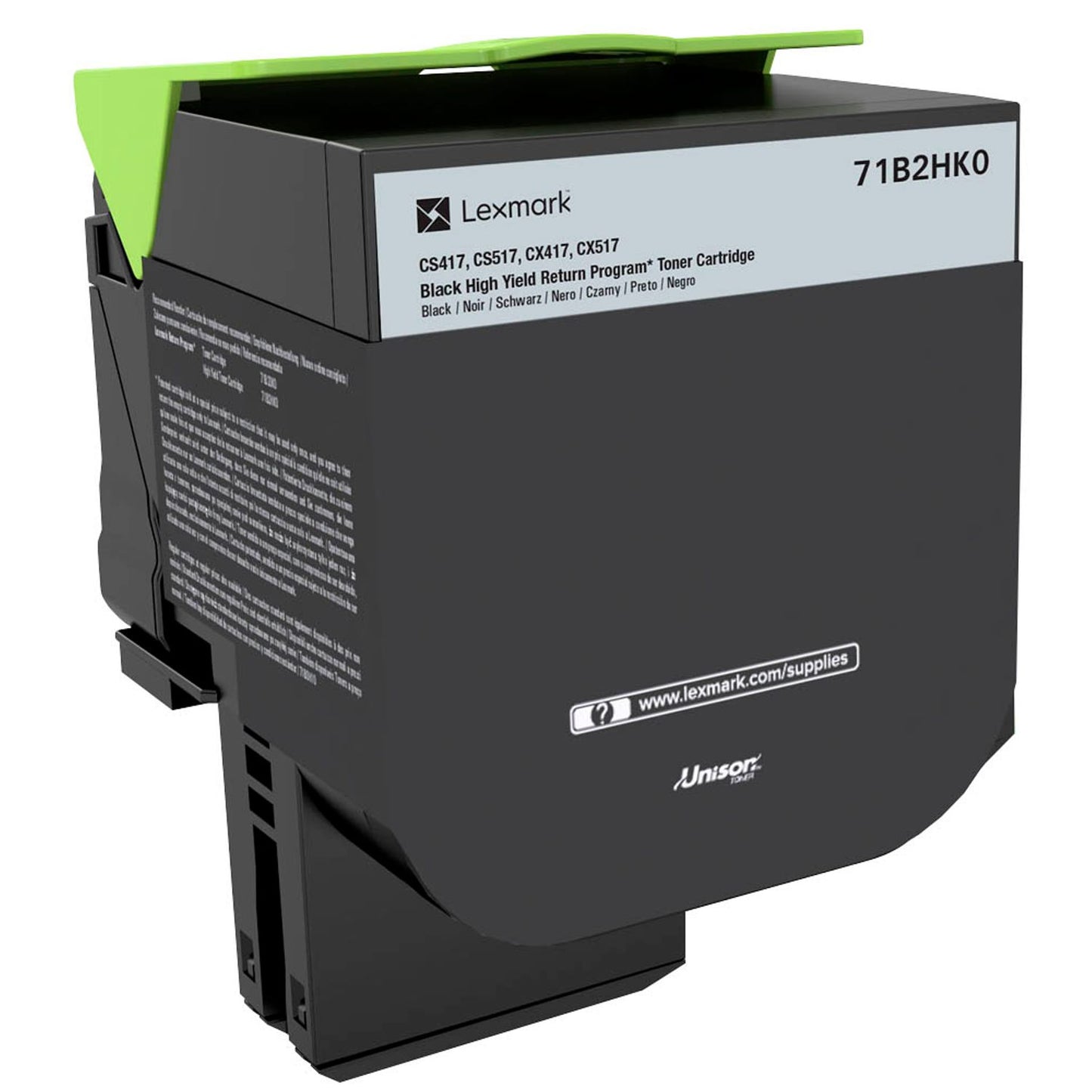 Lexmark schwarz Toner | 71B2HK0
