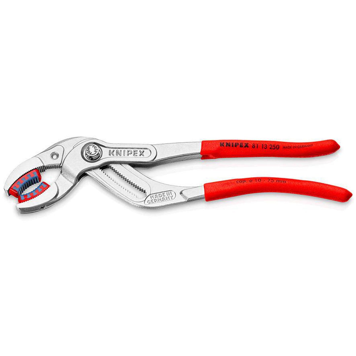 KNIPEX Siphonzange SpeedGrip verchromt 25,0 cm | 81 13 250