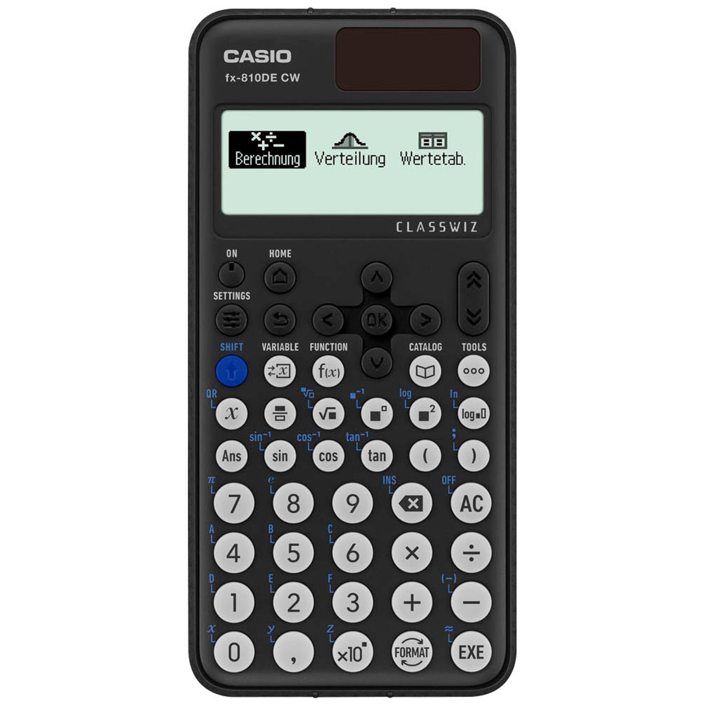 CASIO Wissenschaftlicher Taschenrechner schwarz | FX-810DE CW