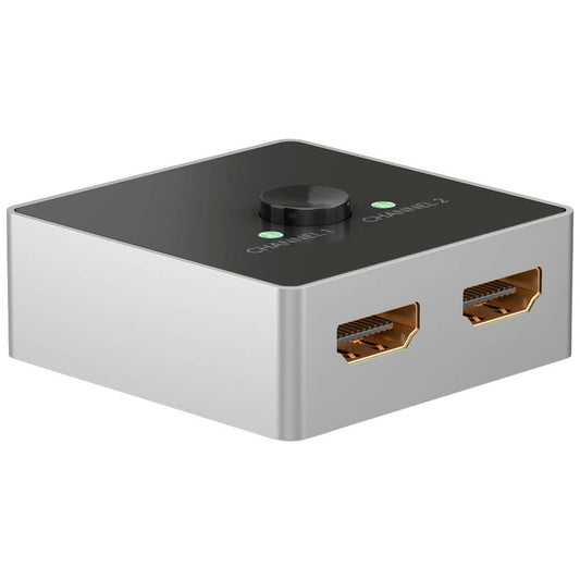 goobay Manuelle HDMI™-Umschaltbox 2 auf 1 (4K @ 60 Hz) HDMI-Switch | 58486