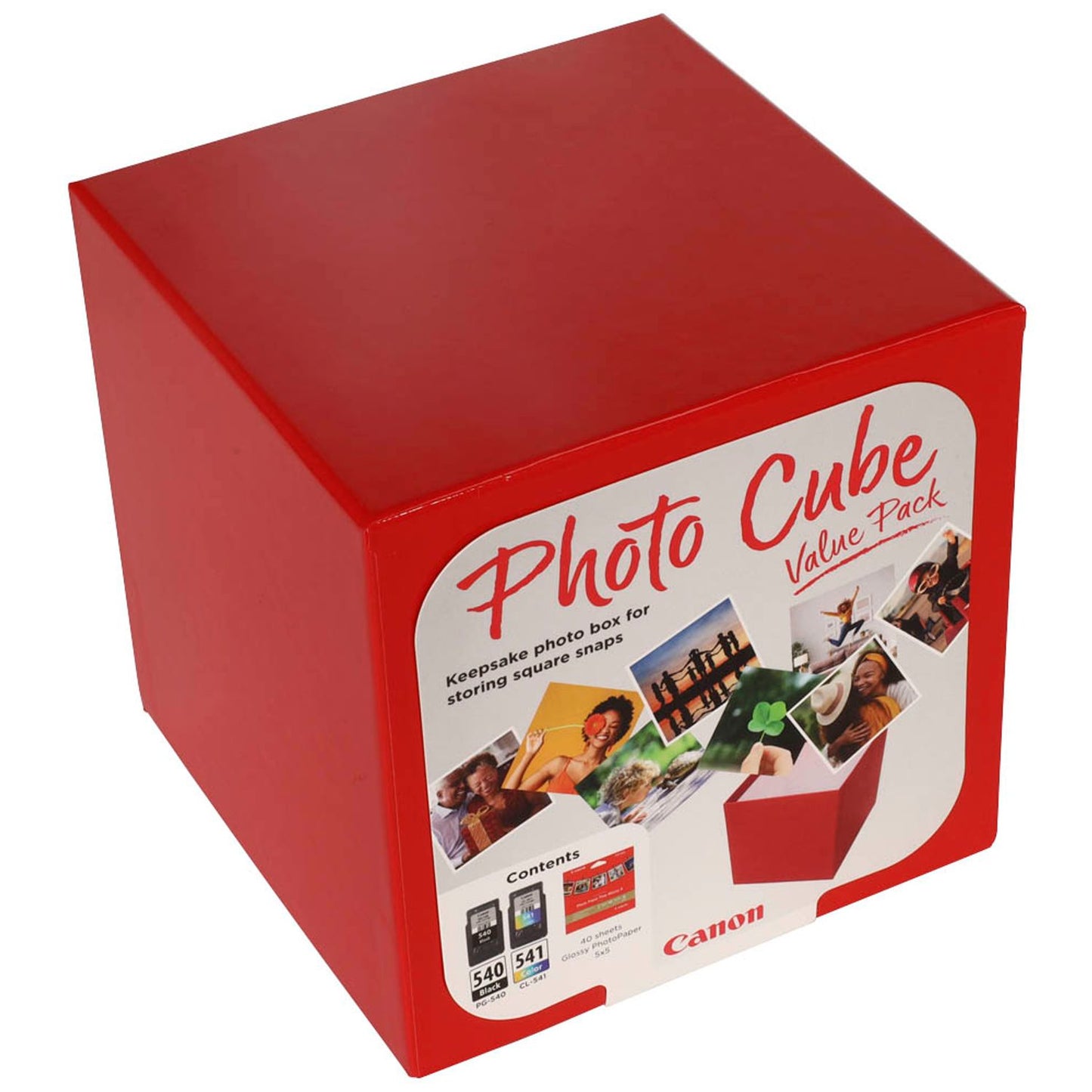 Canon PG-540 + CL-541 schwarz, color Druckköpfe + Fotopapier, 2er-Set | 5225B012 | 1 Set = 2 St.