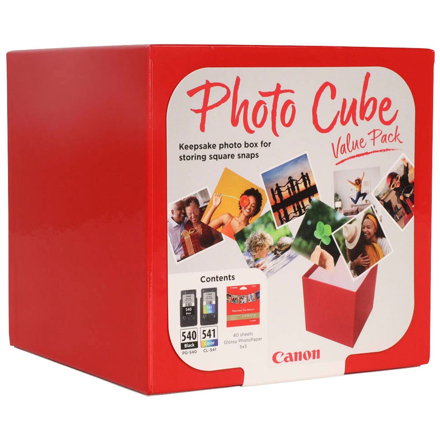 Canon PG-540 + CL-541 schwarz, color Druckköpfe + Fotopapier, 2er-Set | 5225B012 | 1 Set = 2 St.