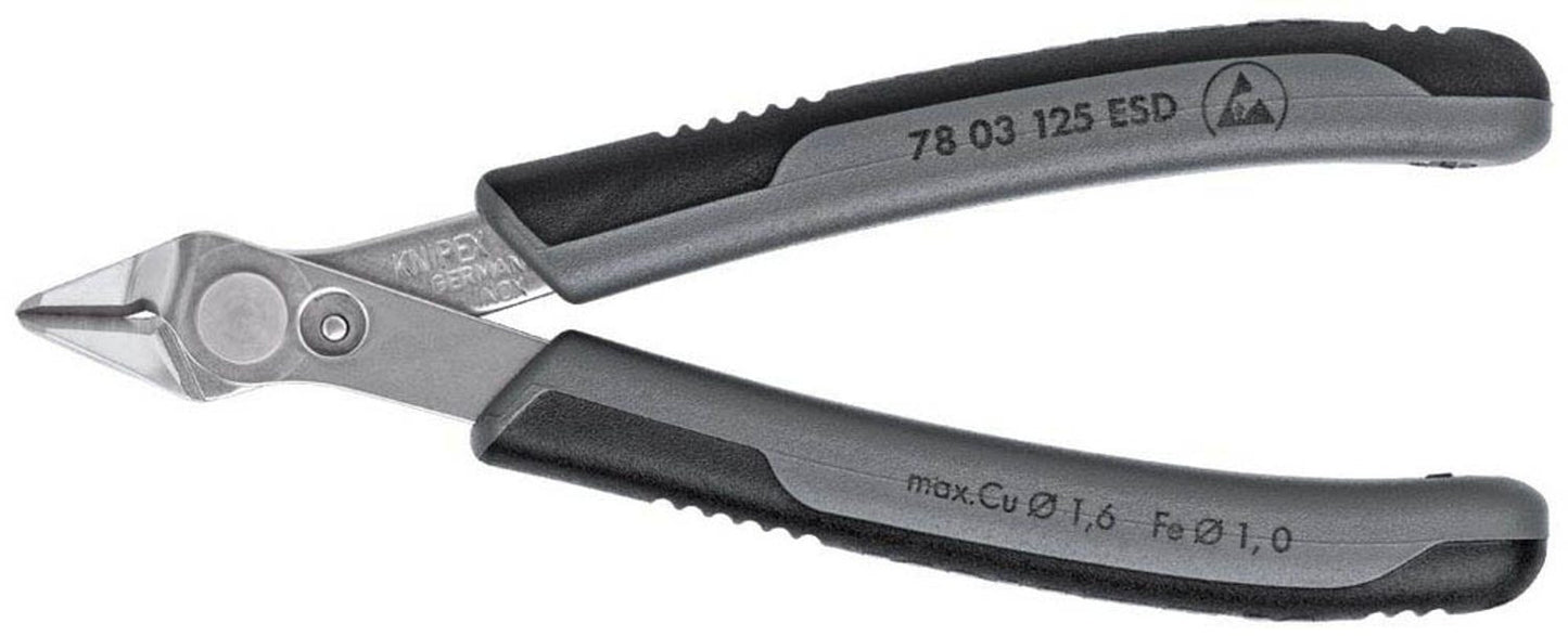 KNIPEX Super Knips® ESD/54 HRC Elektronik-Seitenschneider