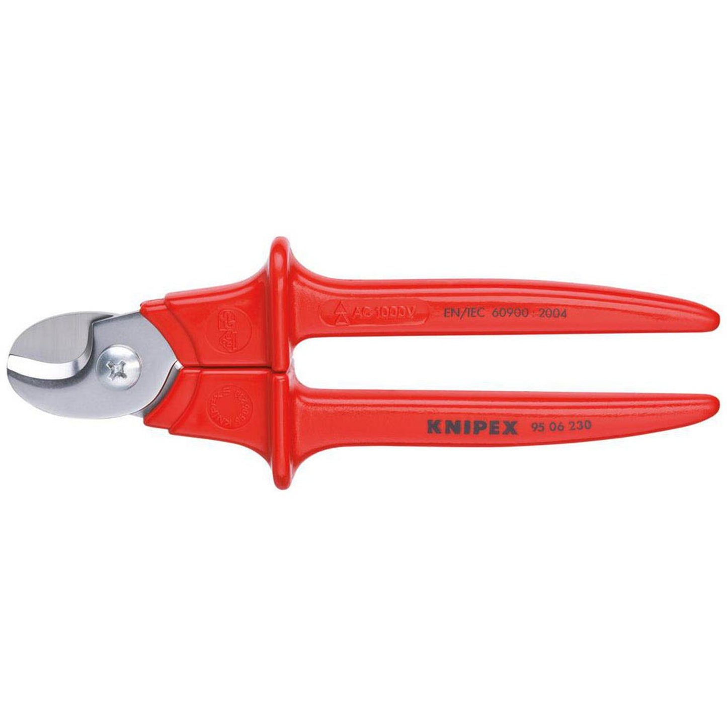 KNIPEX Kabelschere poliert 16,5 cm | 95 05 165