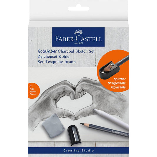 FABER-CASTELL Goldfaber Zeichenkohle blau | 114006