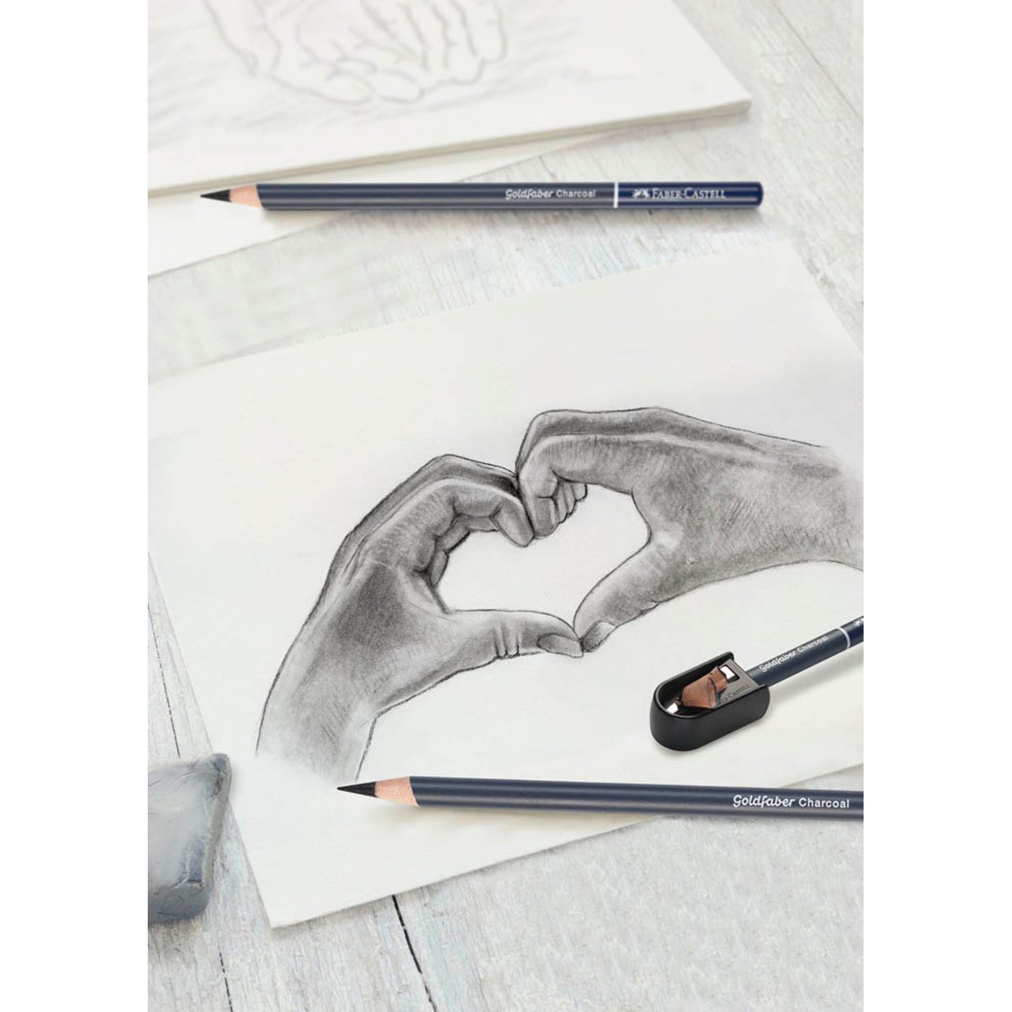 FABER-CASTELL Goldfaber Zeichenkohle blau | 114006