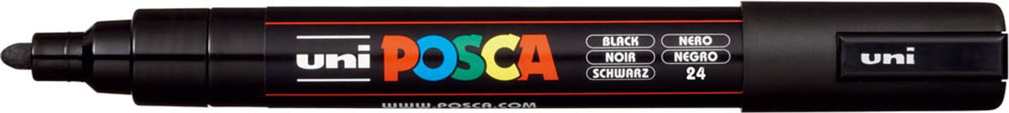 uni-ball POSCA PC-5M Acrylstift  1,8 - 2,5 mm, 1 St.