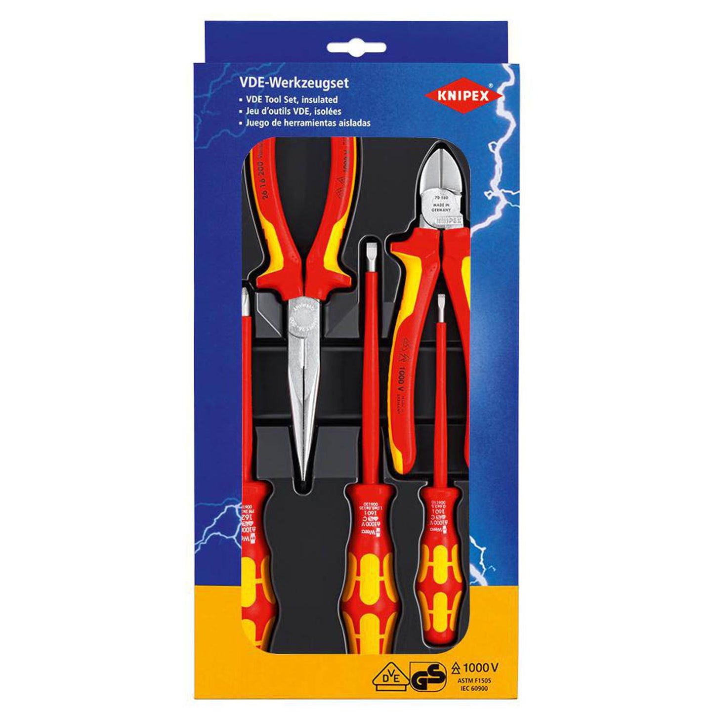 KNIPEX VDE Werkzeug-Set 5-teilig | 00 20 13