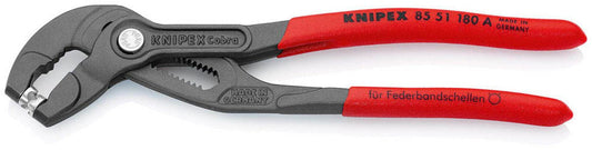 KNIPEX Federbandschellenzange atramentiert