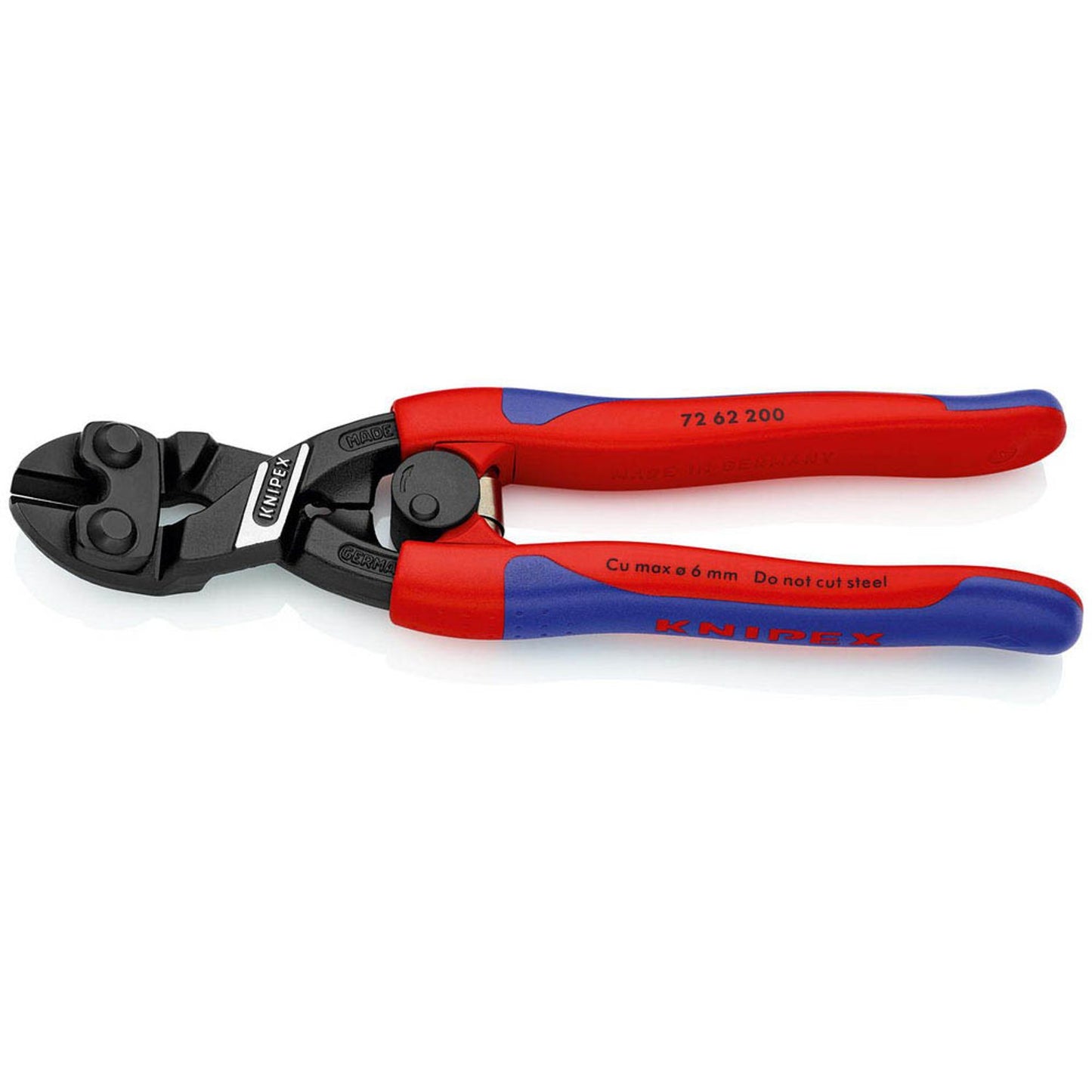 KNIPEX Kraft-Bündigschneider atramentiert 20,0 cm | 72 62 200