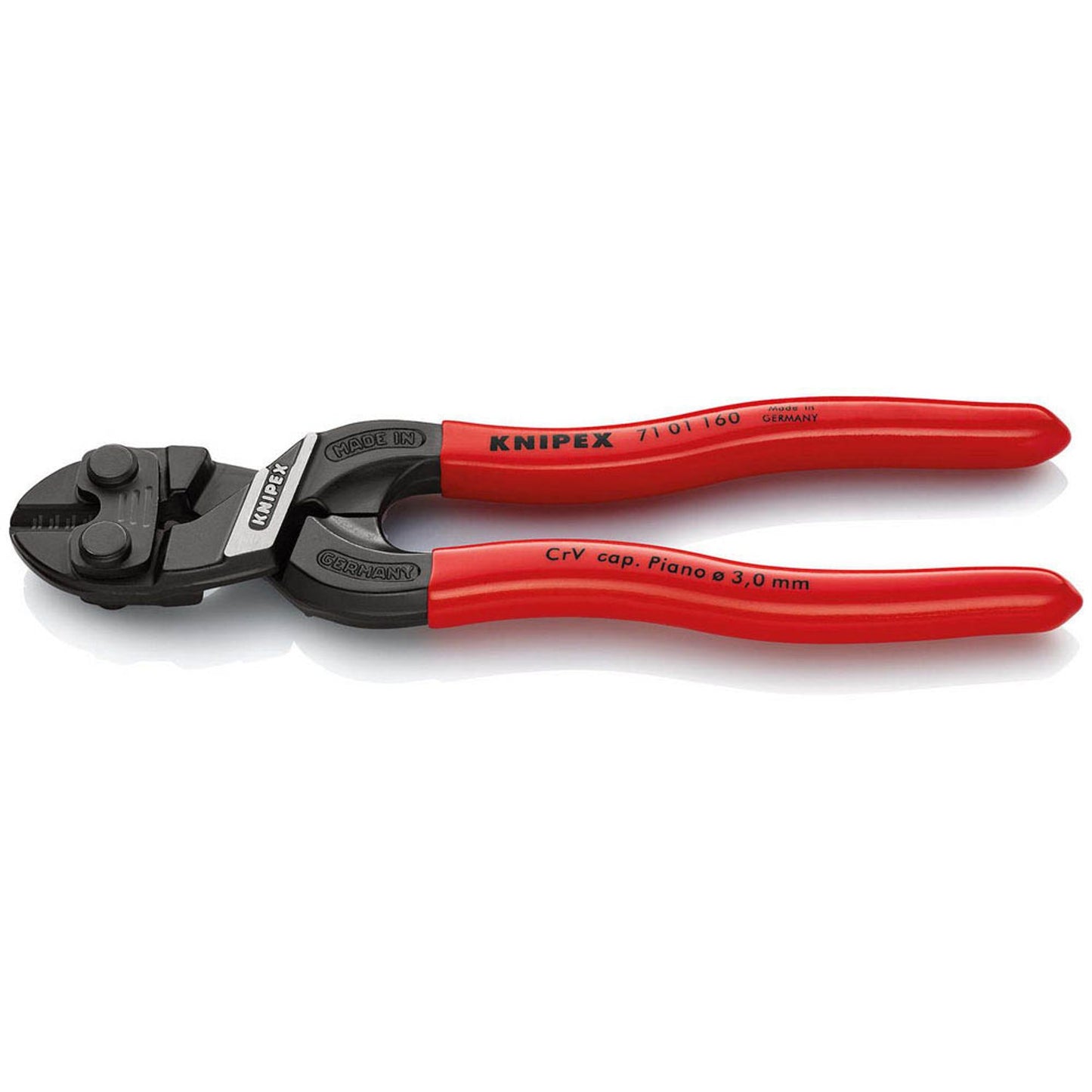 KNIPEX Kompakt-Bolzenschneider CoBolt® atramentiert 16,0 cm | 71 01 160