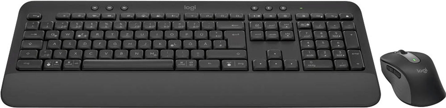 Logitech Signature MK650 Combo for Business Tastatur-Maus-Set kabellos