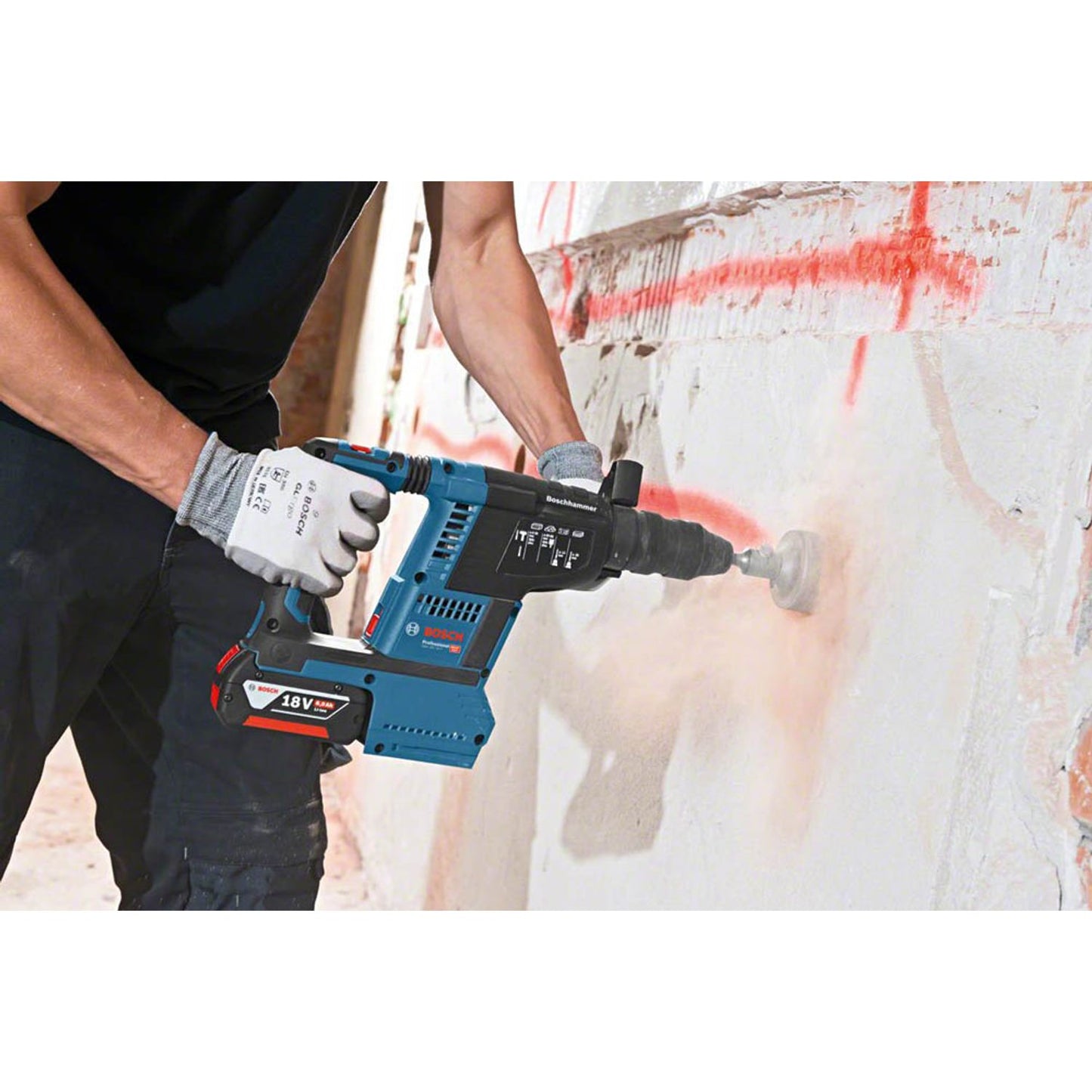 BOSCH Professional GBH 18V-26 F Akku-Bohrhammer 18,0 V, ohne Akku | 061191000J