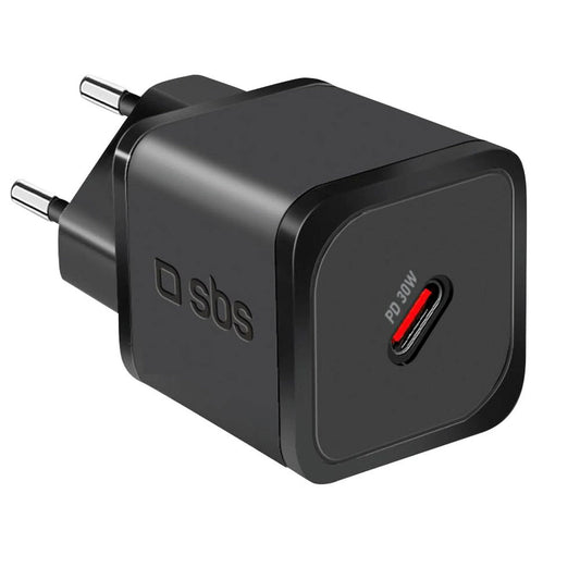 sbs Delivery Ultra Ladeadapter schwarz, 30 Watt | TETRGAN1C30W