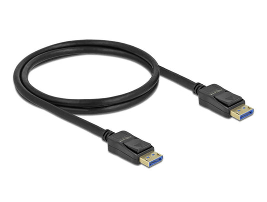 DeLOCK DisplayPort 2.0 Kabel 10K 60 Hz schwarz, 1 St.