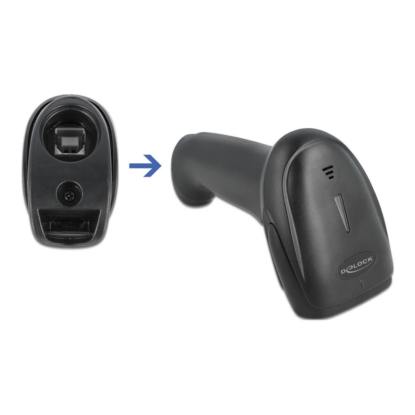DeLOCK Laser-Barcodescanner kabellos | 90562