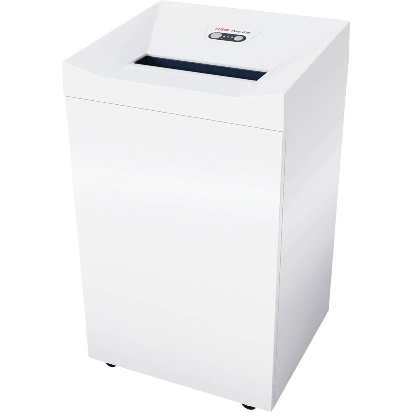 HSM Pure 630 Aktenvernichter mit Partikelschnitt P-4, 4,5 x 30 mm, bis , weiß | 2363111