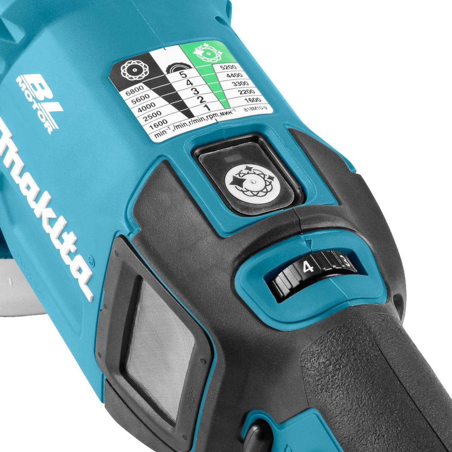 makita Akku-Exzenter-Poliermaschine 0 - 780 /min-1, 18,0 V, ohne Akku | DPO600Z