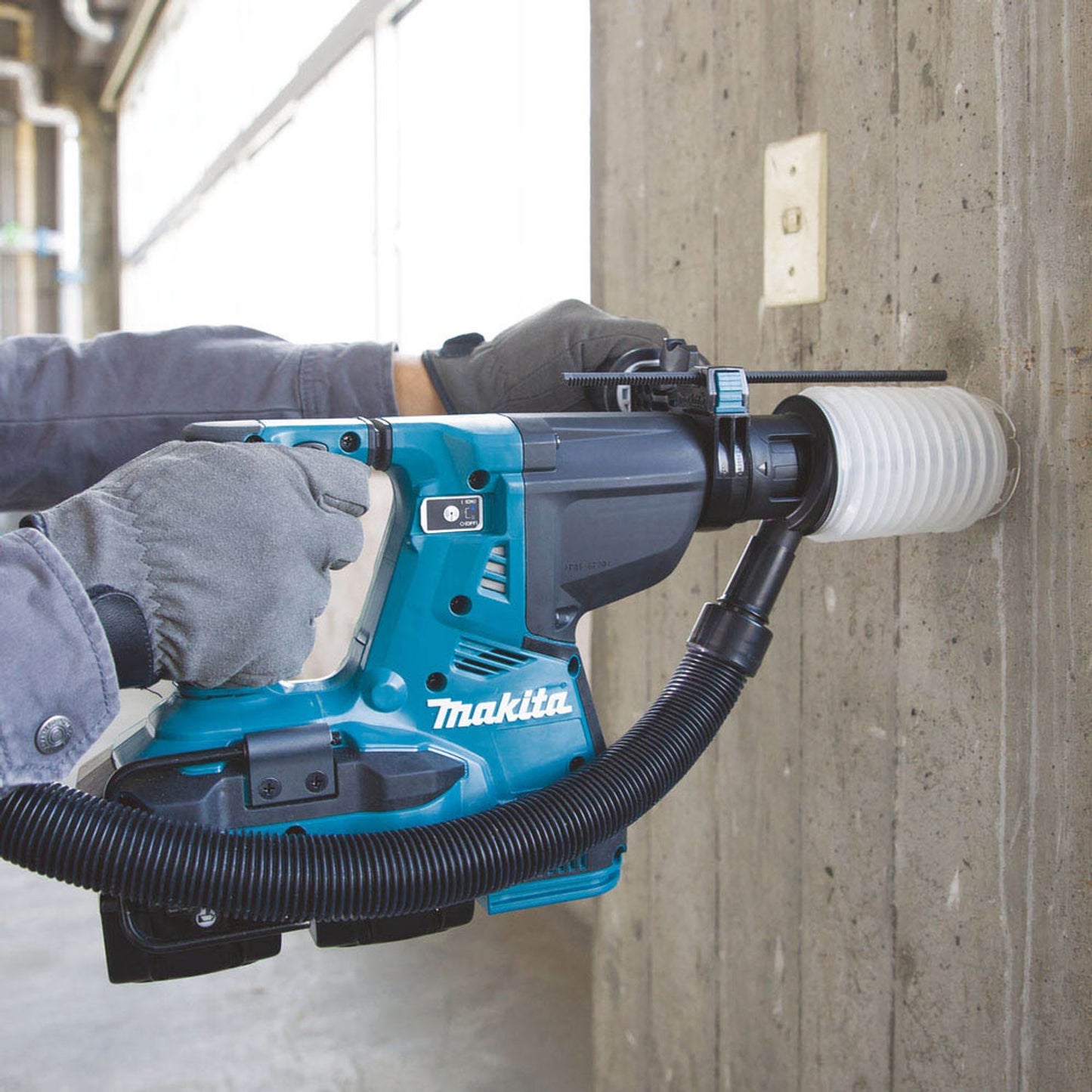 makita Akku-Kombihammer-Set 2x 18,0 V, ohne Akku | DHR283ZWJU