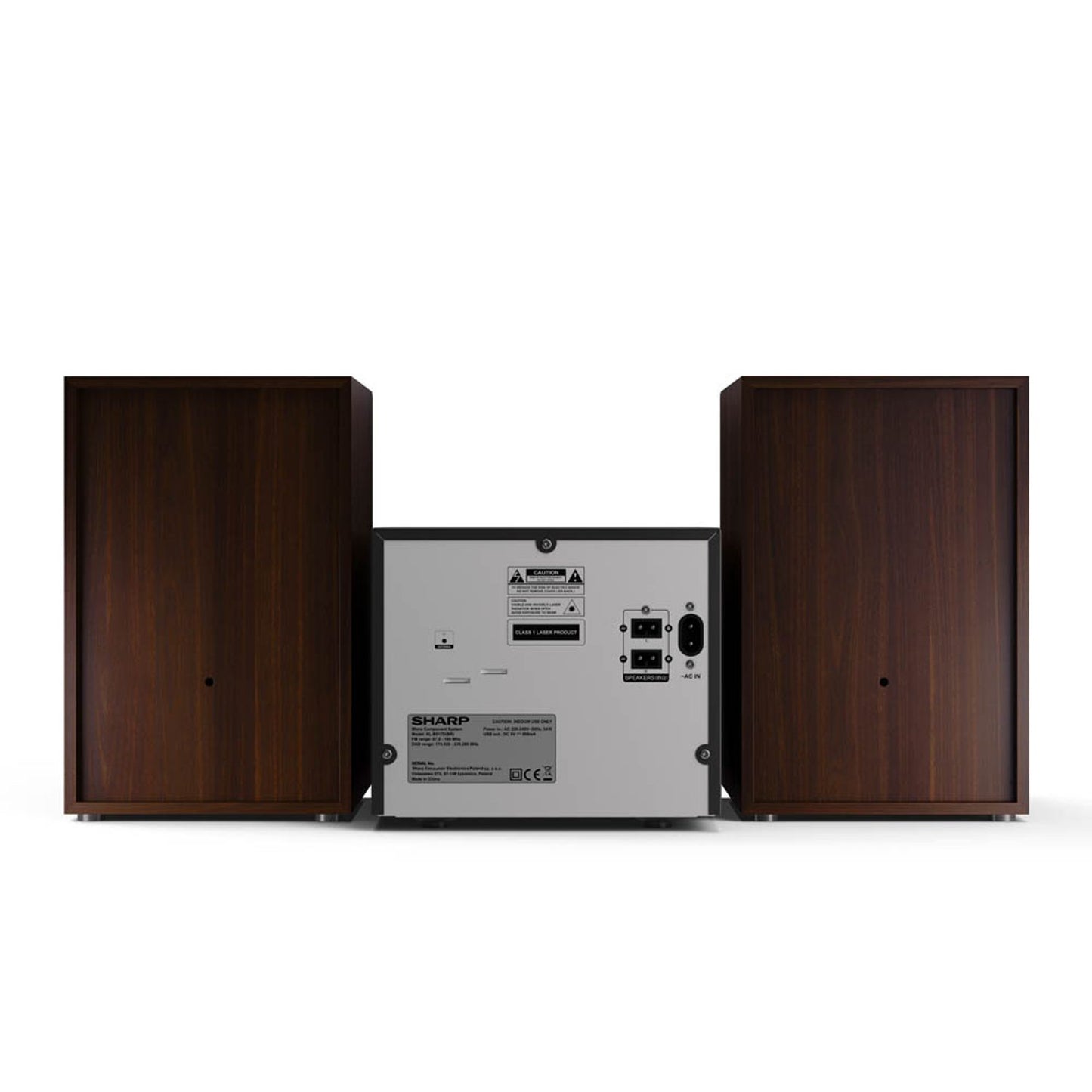 SHARP HiFi-Anlage schwarz | XL-B517DBR
