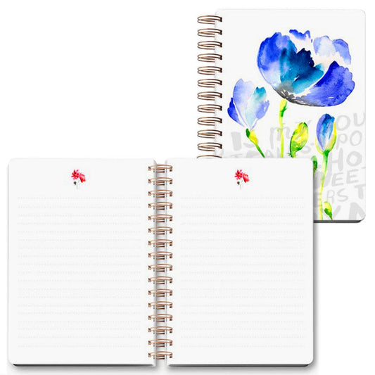 LUMA Notizbuch DIN A5 liniert, mehrfarbig Hardcover 100 Seiten