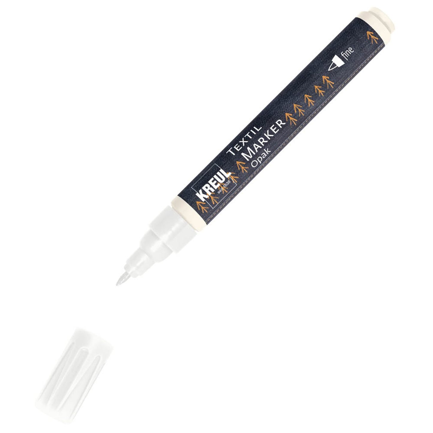 KREUL Opak fine Textilmarker weiß 1,0 - 2,0 mm | 92781