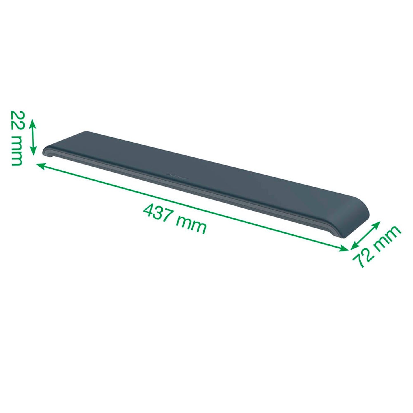 LEITZ Tastatur-Handballenauflage Ergo Cosy dunkelgrau | 65230089