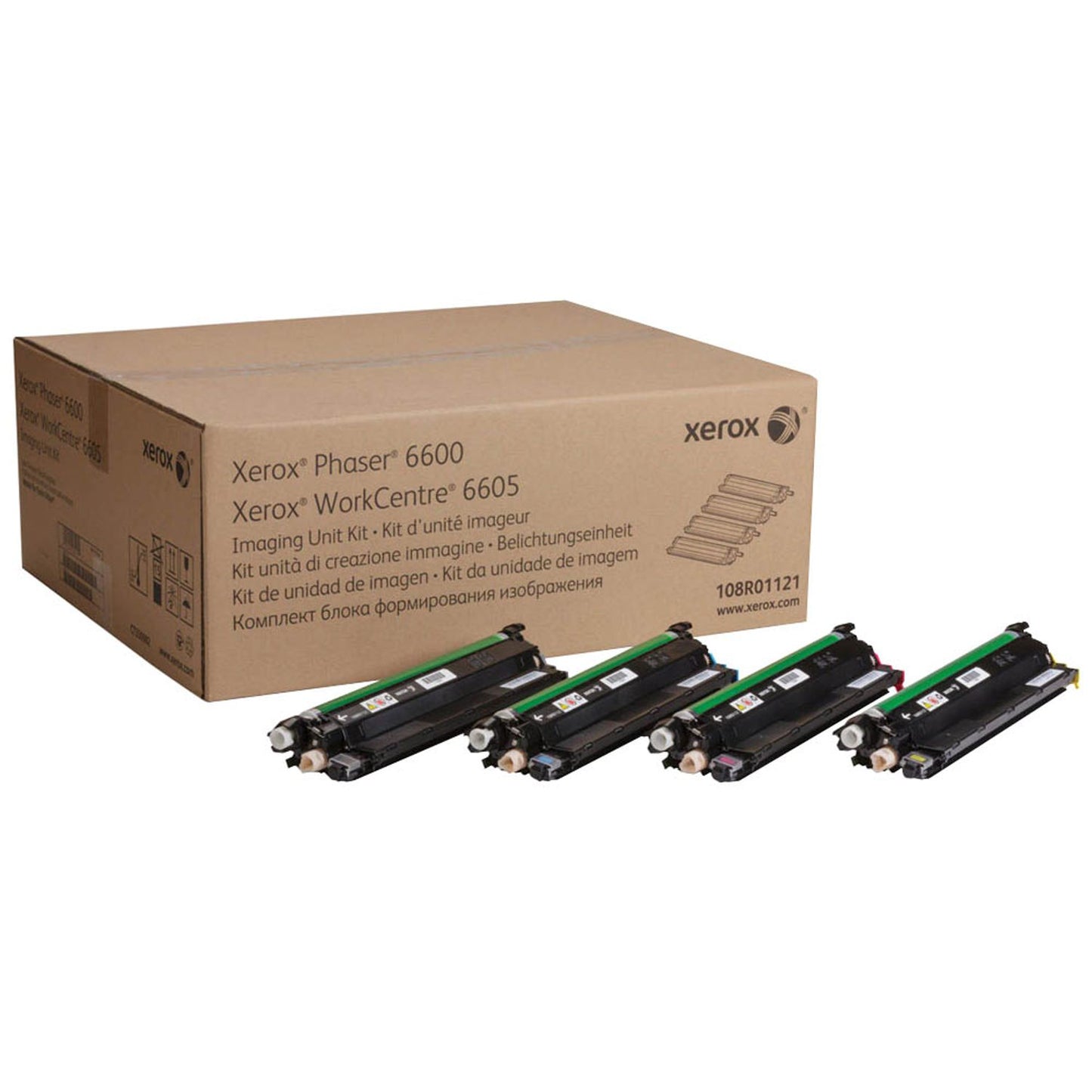 xerox schwarz, cyan, magenta, gelb Trommel, 4er-Set | 108R01121 | 1 Pack = 4 St.