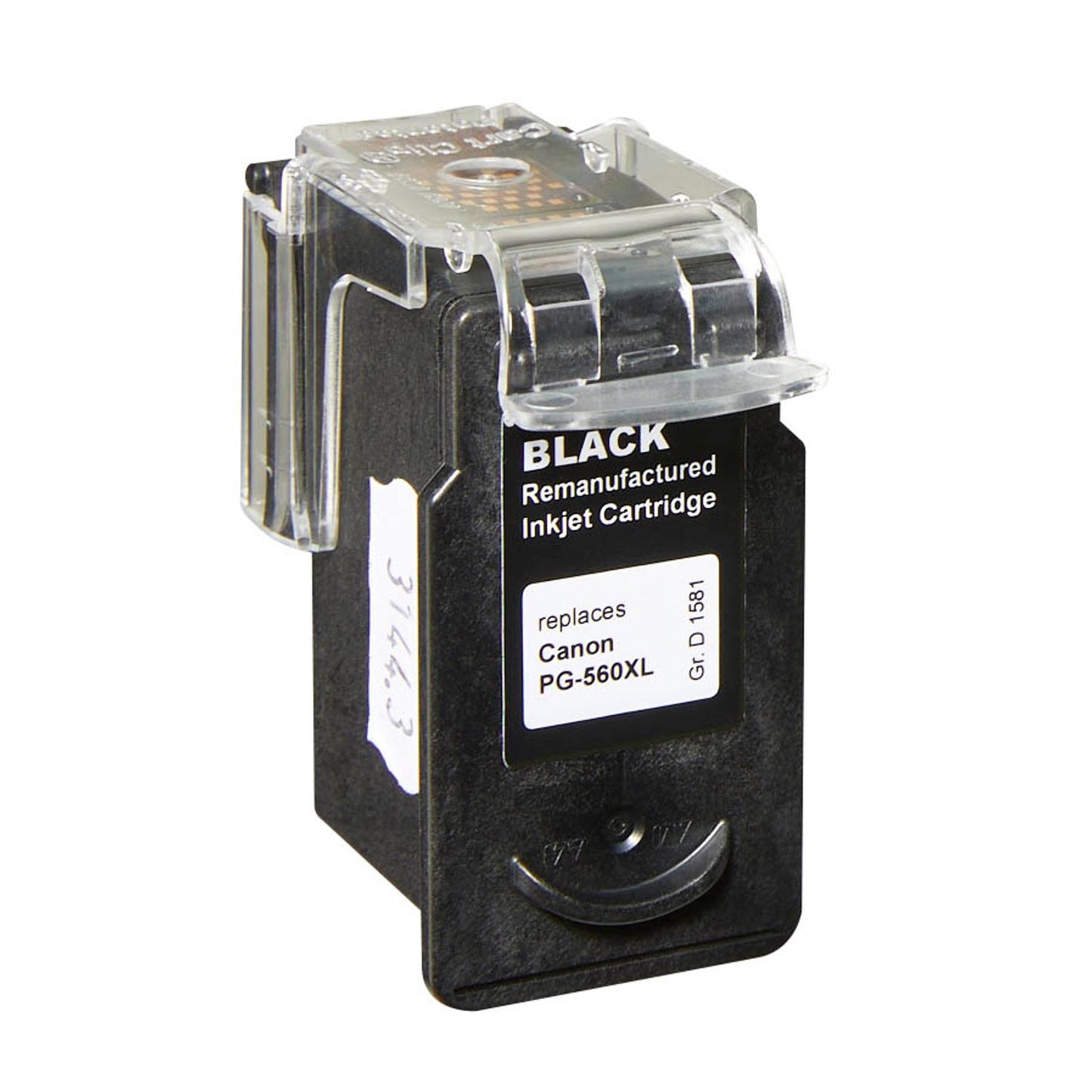 dots schwarz Druckerpatrone kompatibel zu Canon PG-560XL | 1581,4001-DOTS